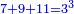\scriptstyle{\color{blue}{7+9+11=3^3}}