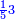 \scriptstyle{\color{blue}{\frac{1}{5}3}}