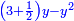 \scriptstyle{\color{blue}{\left(3+\frac{1}{2}\right)y-y^2}}