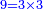 \scriptstyle{\color{blue}{9=3\times3}}