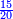 \scriptstyle{\color{blue}{\frac{15}{20}}}