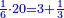 \scriptstyle{\color{blue}{\frac{1}{6}\sdot20=3+\frac{1}{3}}}