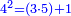 \scriptstyle{\color{blue}{4^2=\left(3\sdot5\right)+1}}