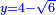 \scriptstyle{\color{blue}{y=4-\sqrt{6}}}