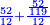 \scriptstyle{\color{blue}{\frac{52}{12}+\frac{\frac{52}{119}}{12}}}