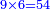 \scriptstyle{\color{blue}{9\times6=54}}