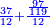 \scriptstyle{\color{blue}{\frac{37}{12}+\frac{\frac{97}{119}}{12}}}