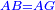 \scriptstyle{\color{blue}{AB=AG}}