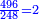 \scriptstyle{\color{blue}{\frac{496}{248}=2}}