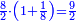 \scriptstyle{\color{blue}{\frac{8}{2}\sdot\left(1+\frac{1}{8}\right)=\frac{9}{2}}}