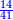 \scriptstyle{\color{blue}{\frac{14}{41}}}