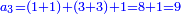 \scriptstyle{\color{blue}{a_3=\left(1+1\right)+\left(3+3\right)+1=8+1=9}}