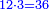 \scriptstyle{\color{blue}{12\sdot3=36}}