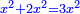 \scriptstyle{\color{blue}{x^2+2x^2=3x^2}}