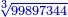 \scriptstyle{\color{blue}{\sqrt[3]{99897344}}}