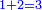 \scriptstyle{\color{blue}{1+2=3}}