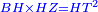 \scriptstyle{\color{blue}{BH\times HZ=HT^2}}