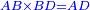 \scriptstyle{\color{blue}{AB\times BD=AD}}