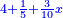 \scriptstyle{\color{blue}{4+\frac{1}{5}+\frac{3}{10}x}}