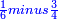 \scriptstyle{\color{blue}{\frac{1}{6}minus\frac{3}{4}}}