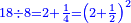 \scriptstyle{\color{blue}{18\div8=2+\frac{1}{4}=\left(2+\frac{1}{2}\right)^2}}