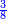 \scriptstyle{\color{blue}{\frac{3}{8}}}