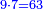 \scriptstyle{\color{blue}{9\sdot7=63}}