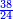 \scriptstyle{\color{blue}{\frac{38}{24}}}