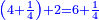 \scriptstyle{\color{blue}{\left(4+\frac{1}{4}\right)+2=6+\frac{1}{4}}}