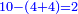 \scriptstyle{\color{blue}{10-\left(4+4\right)=2}}