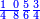 \scriptstyle{\color{blue}{\frac{1\ 0}{4\ 8}\frac{5}{6}\frac{3}{4}}}