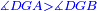 \scriptstyle{\color{blue}{\measuredangle DGA>\measuredangle DGB}}