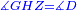\scriptstyle{\color{blue}{\measuredangle GHZ=\measuredangle D}}