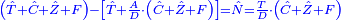 \scriptstyle{\color{blue}{\left(\hat T+\hat C+\hat Z+F\right)-\left[\hat T+\frac{A}{D}\sdot\left(\hat C+\hat Z+F\right)\right]=\hat N=\frac{T}{D}\sdot\left(\hat C+\hat Z+F\right)}}