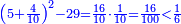 \scriptstyle{\color{blue}{\left(5+\frac{4}{10}\right)^2-29=\frac{16}{10}\sdot\frac{1}{10}=\frac{16}{100}<\frac{1}{6}}}