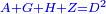 \scriptstyle{\color{blue}{A+G+H+Z=D^2}}