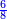 \scriptstyle{\color{blue}{\frac{6}{8}}}