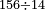 \scriptstyle156\div14