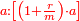 \scriptstyle{\color{red}{a:\left[\left(1+\frac{r}{m}\right)\sdot a\right]}}