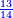 \scriptstyle{\color{blue}{\frac{13}{14}}}