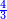 \scriptstyle{\color{blue}{\frac{4}{3}}}